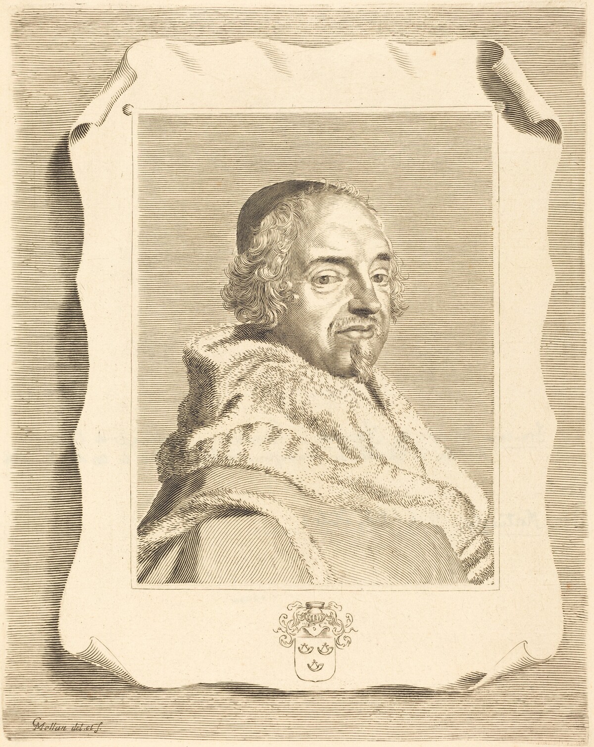 François-Théodore de Nesmond by Claude Mellan