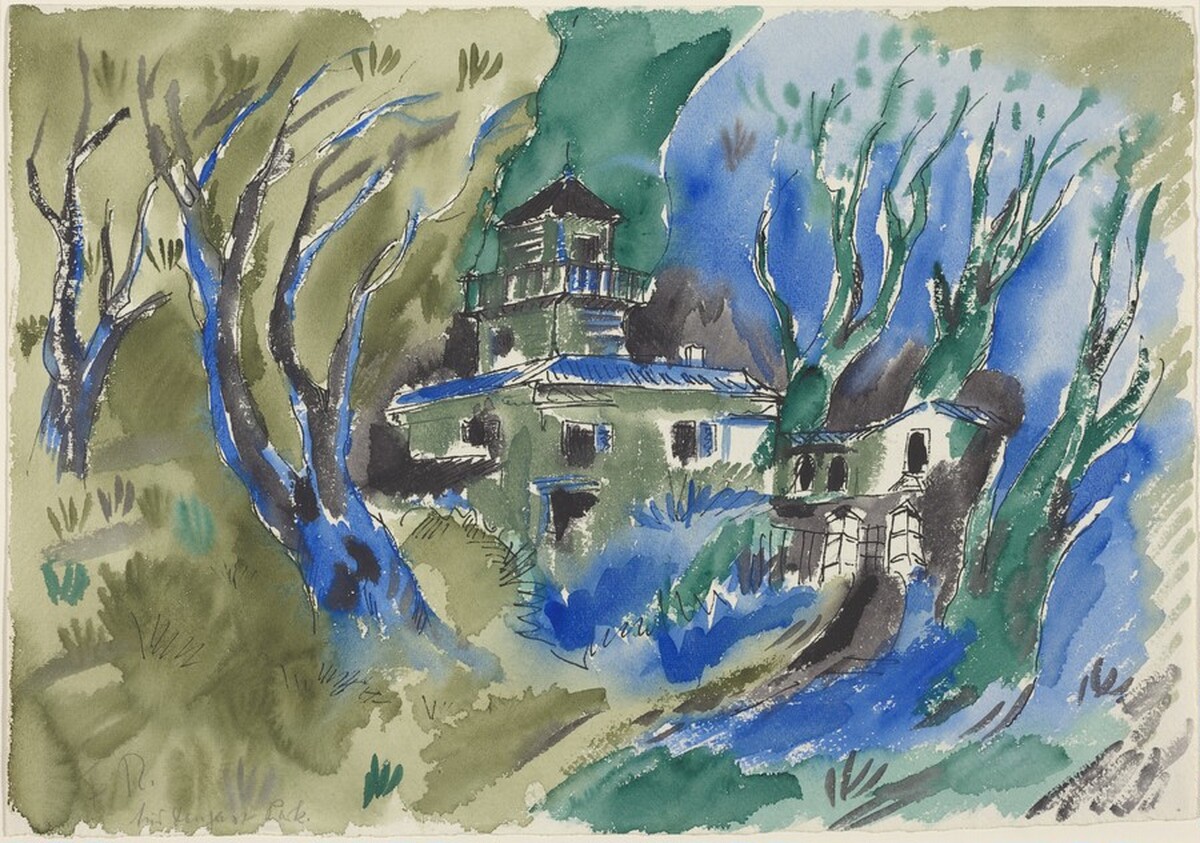 Landscape by Franz Radziwill