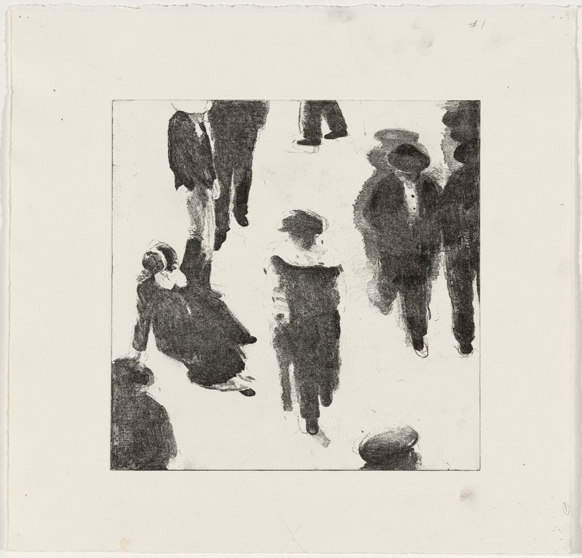 Eighty Second Street [working proof 15] by Christopher Brown