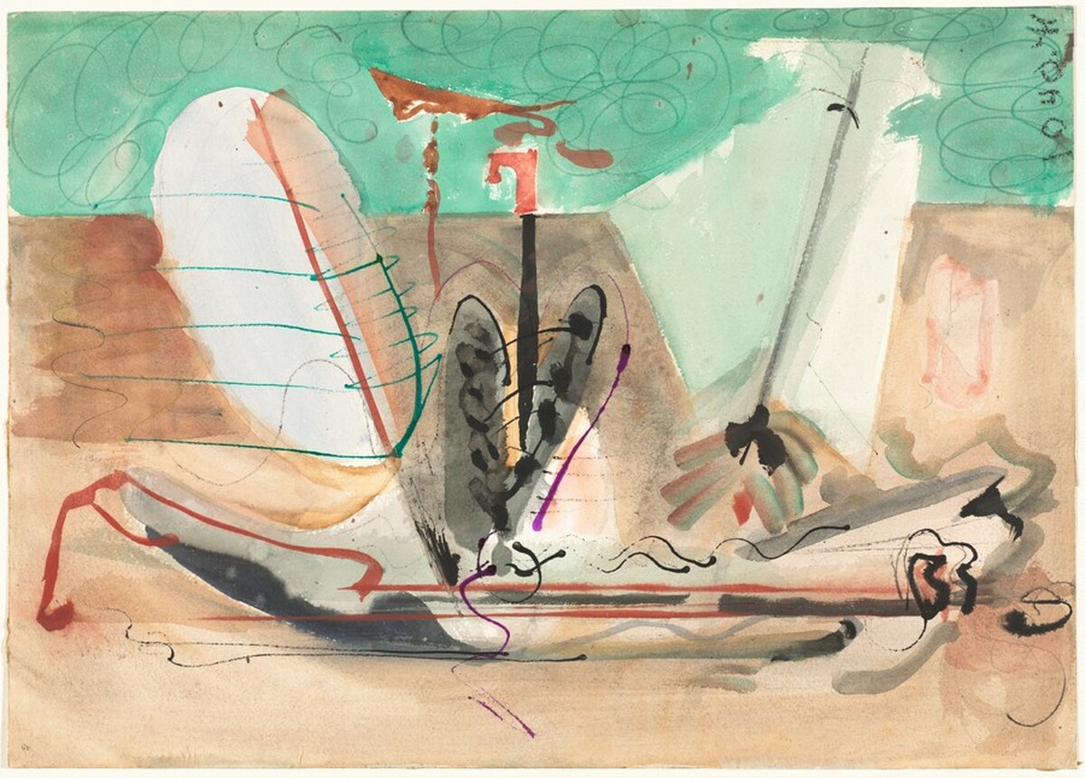 Untitled [verso] by Mark Rothko