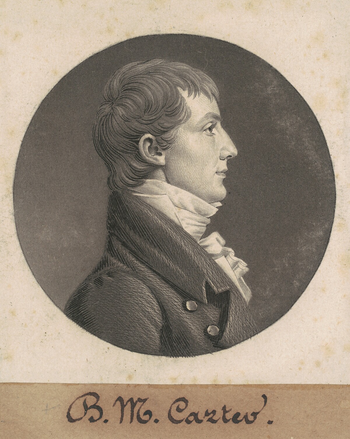 Thomas Bolling Robertson by Charles B. J. Févret de Saint-Mémin