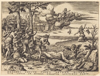 Diana Mourning the Death of Orion