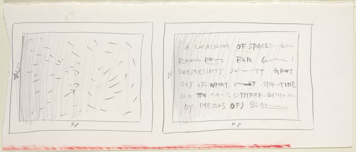 Sketch for "The Sharing of Nameless" by Arakawa