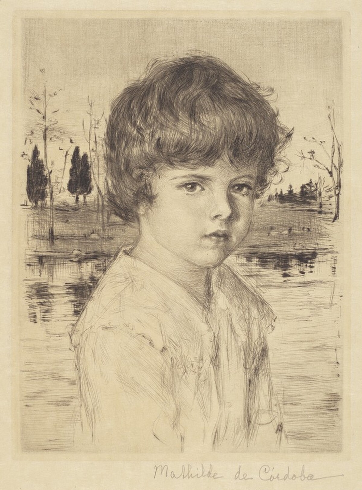 Charles Courtney Hoge by Mathilde J. De Cordoba