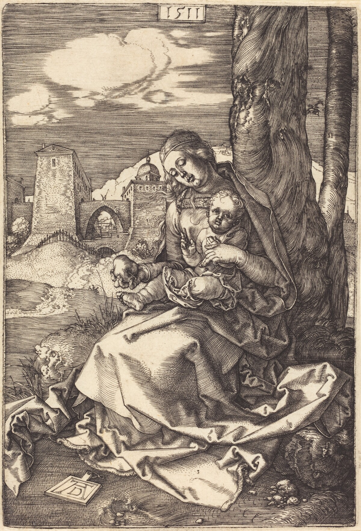 The Virgin and Child with the Pear by Albrecht Dürer