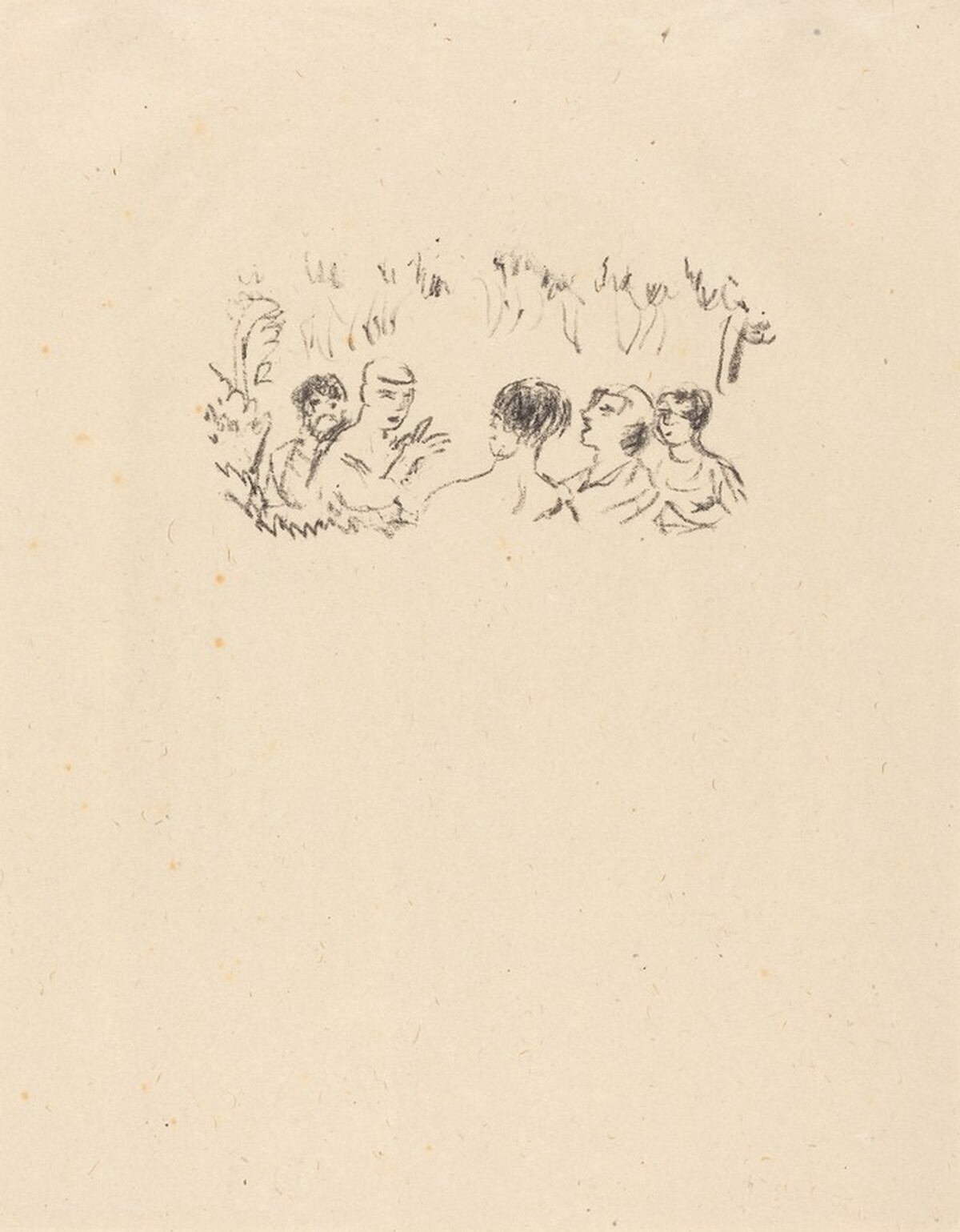 From "Le crepuscule des nymphes" (illustration, page 45) by Pierre Bonnard