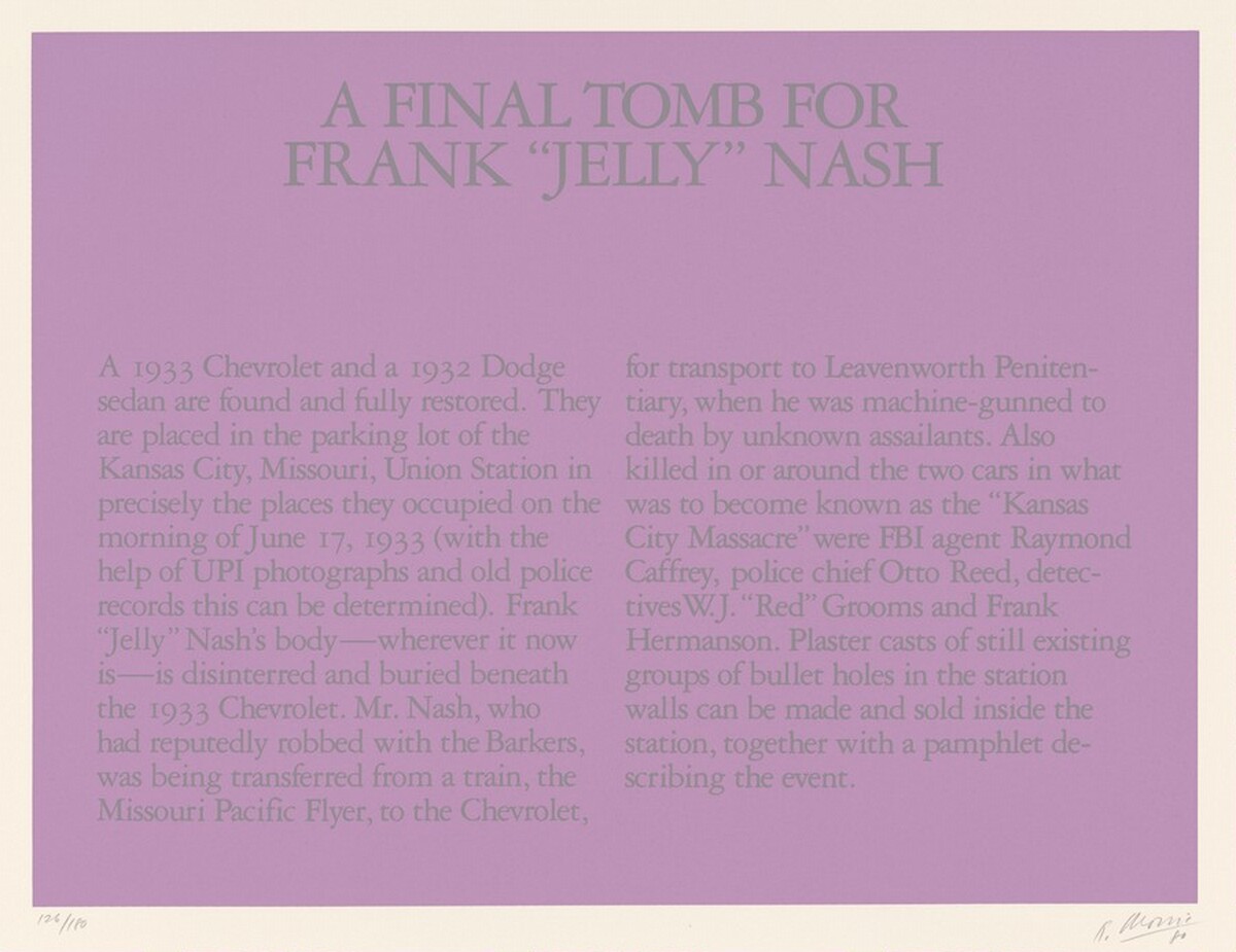A Final Tomb for Frank "Jelly" Nash by Robert Morris