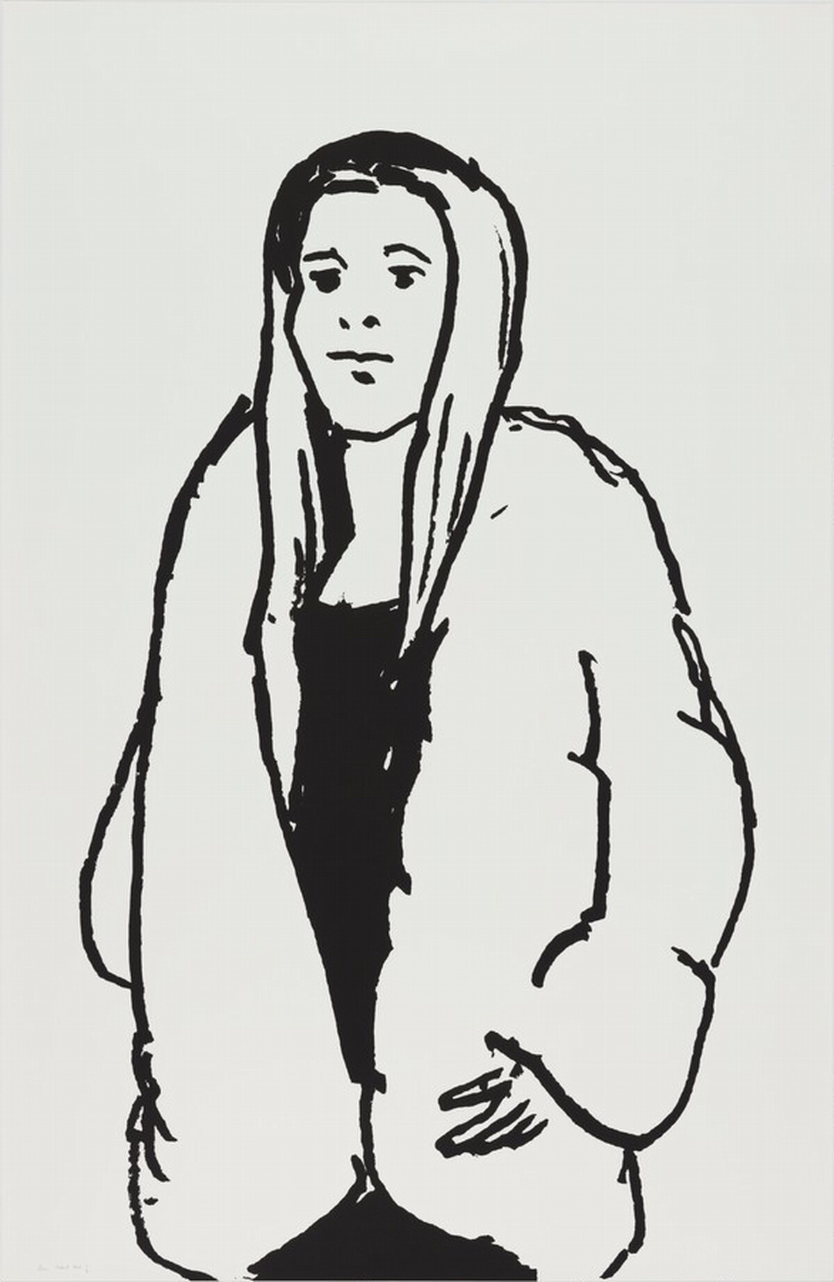 Shopper 10 by Alex Katz