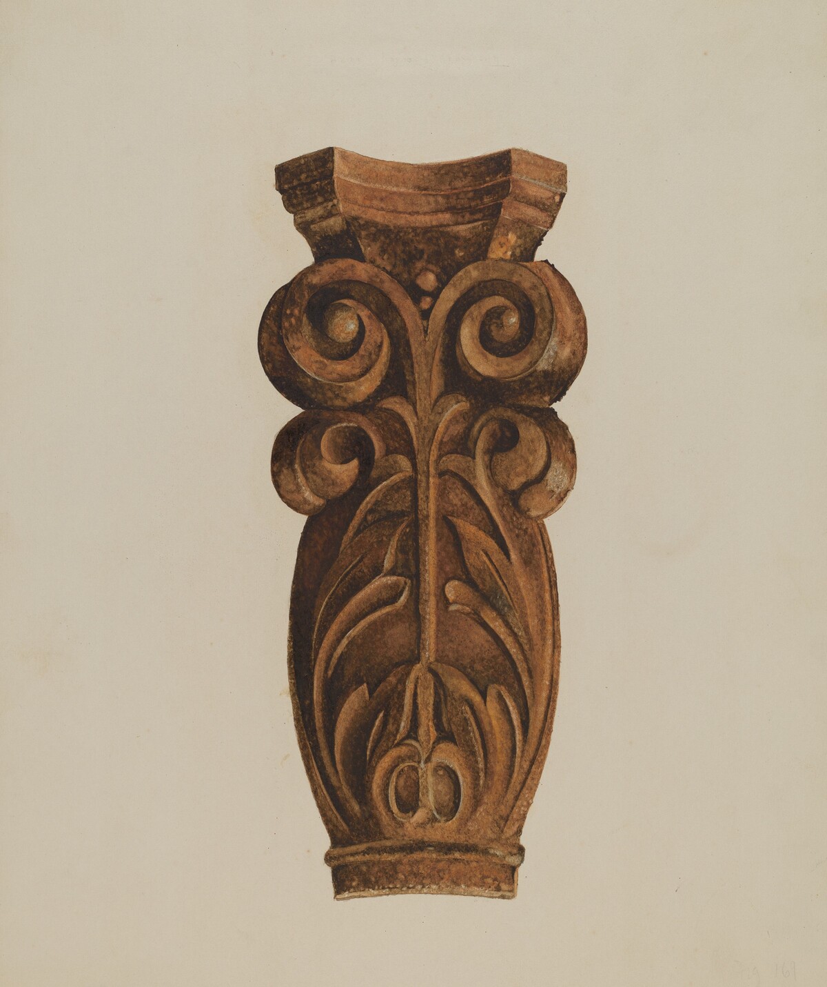 Leaf and Scroll by Thomas Dooley