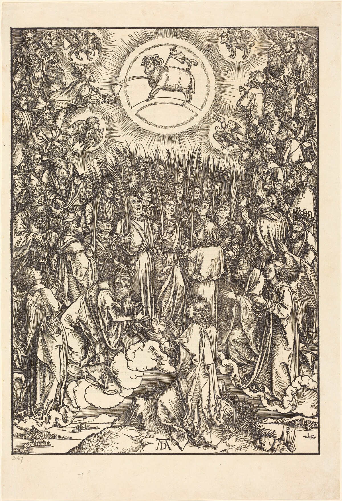 The Adoration of the Lamb by Albrecht Dürer