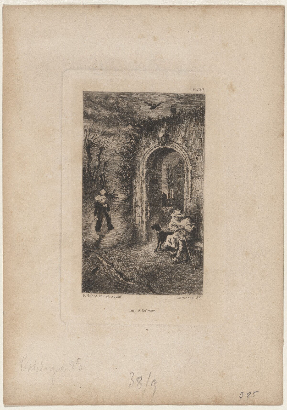 Le Patre by Félix-Hilaire Buhot