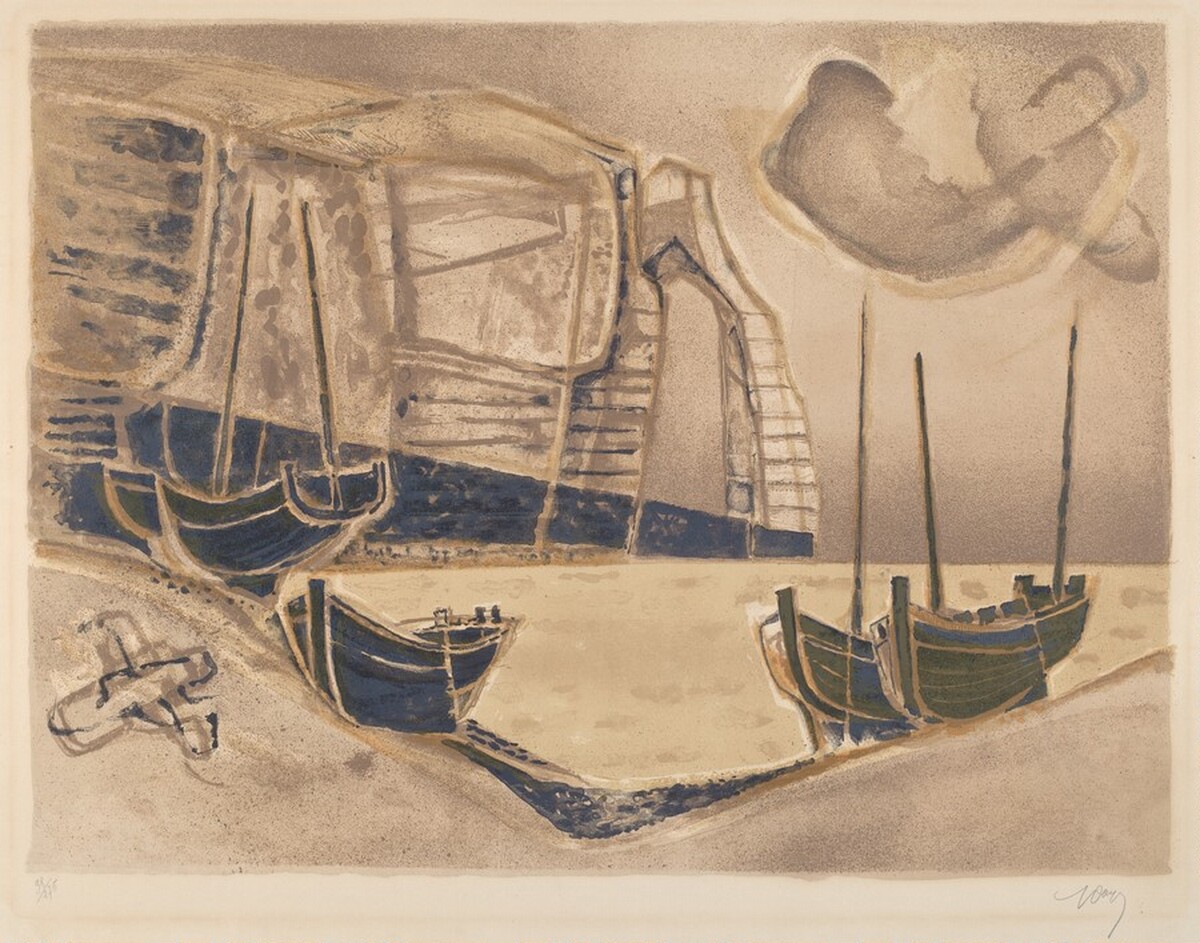 Untitled (Sailboat) by Worden Day
