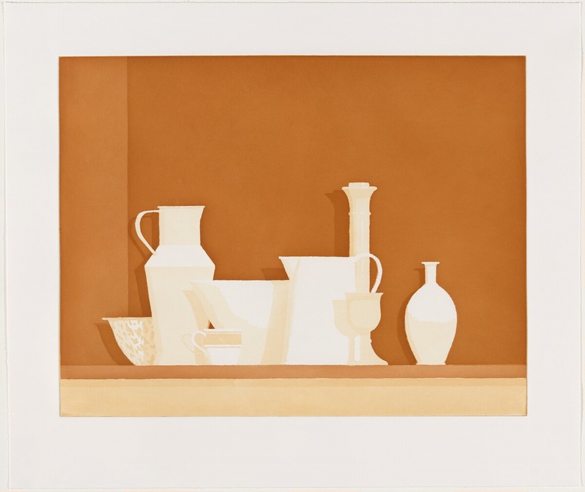 Umbria Verde [working proof 10] by William Bailey