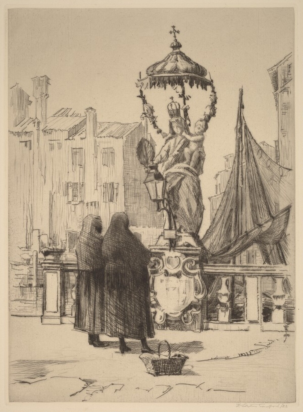 Little Virgin of Chioggia by Earl Stetson Crawford