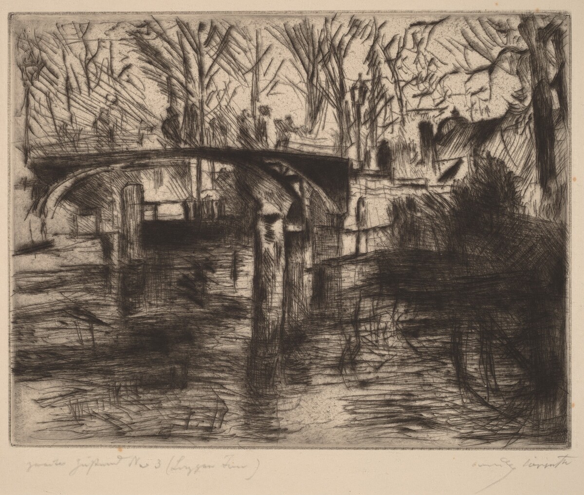 Aus Dem Tiergarten (From the Tiergarten) by Lovis Corinth
