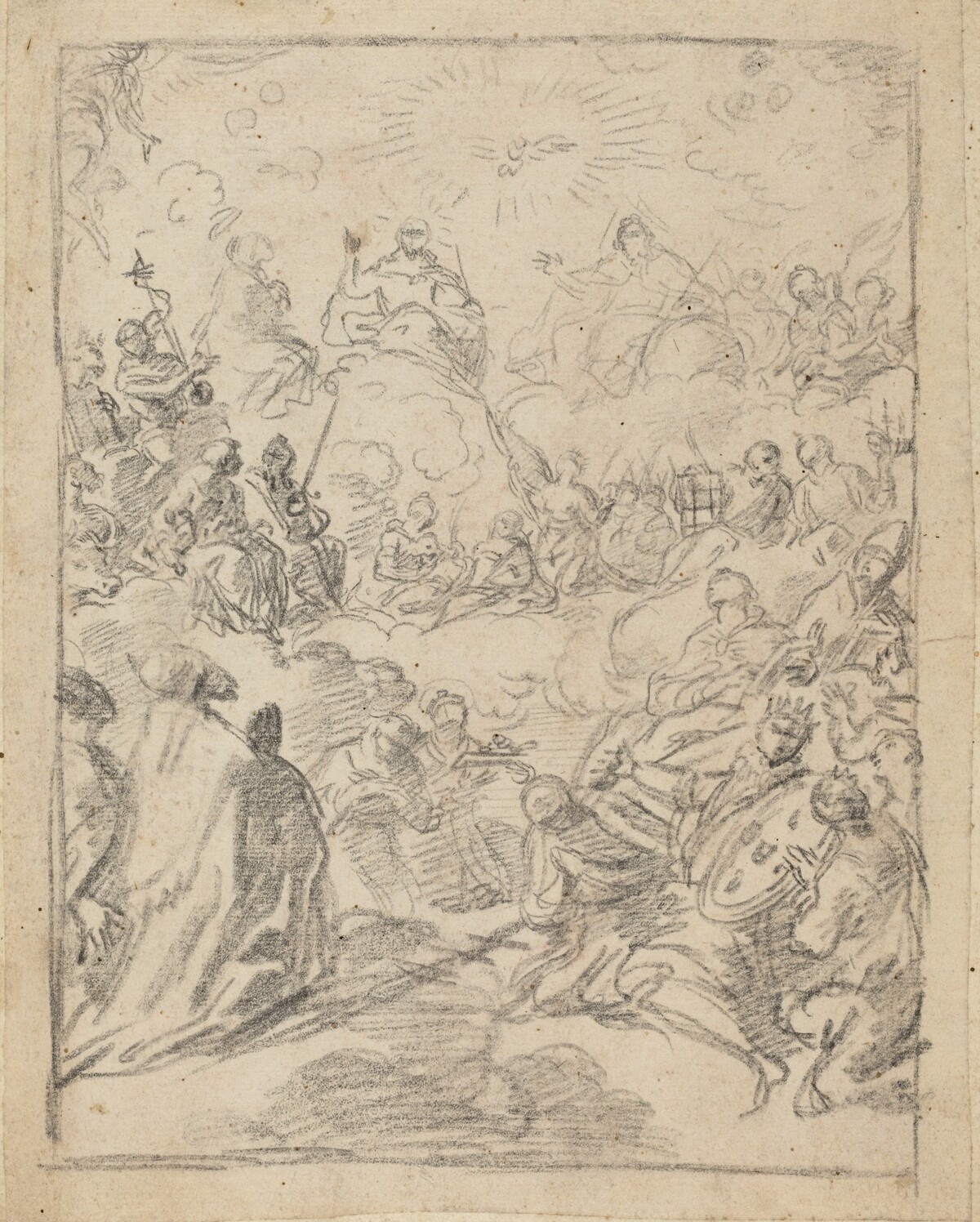 The Triumph of the Trinity (The Gloria) by Francesco Solimena