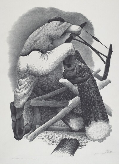Sawing Wood