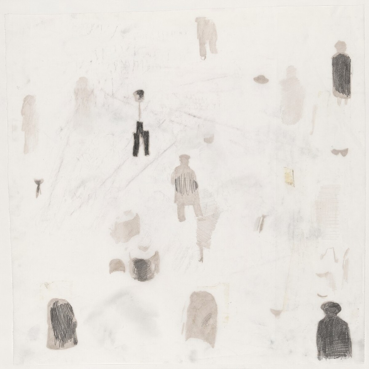 Station [preparatory drawing] by Christopher Brown
