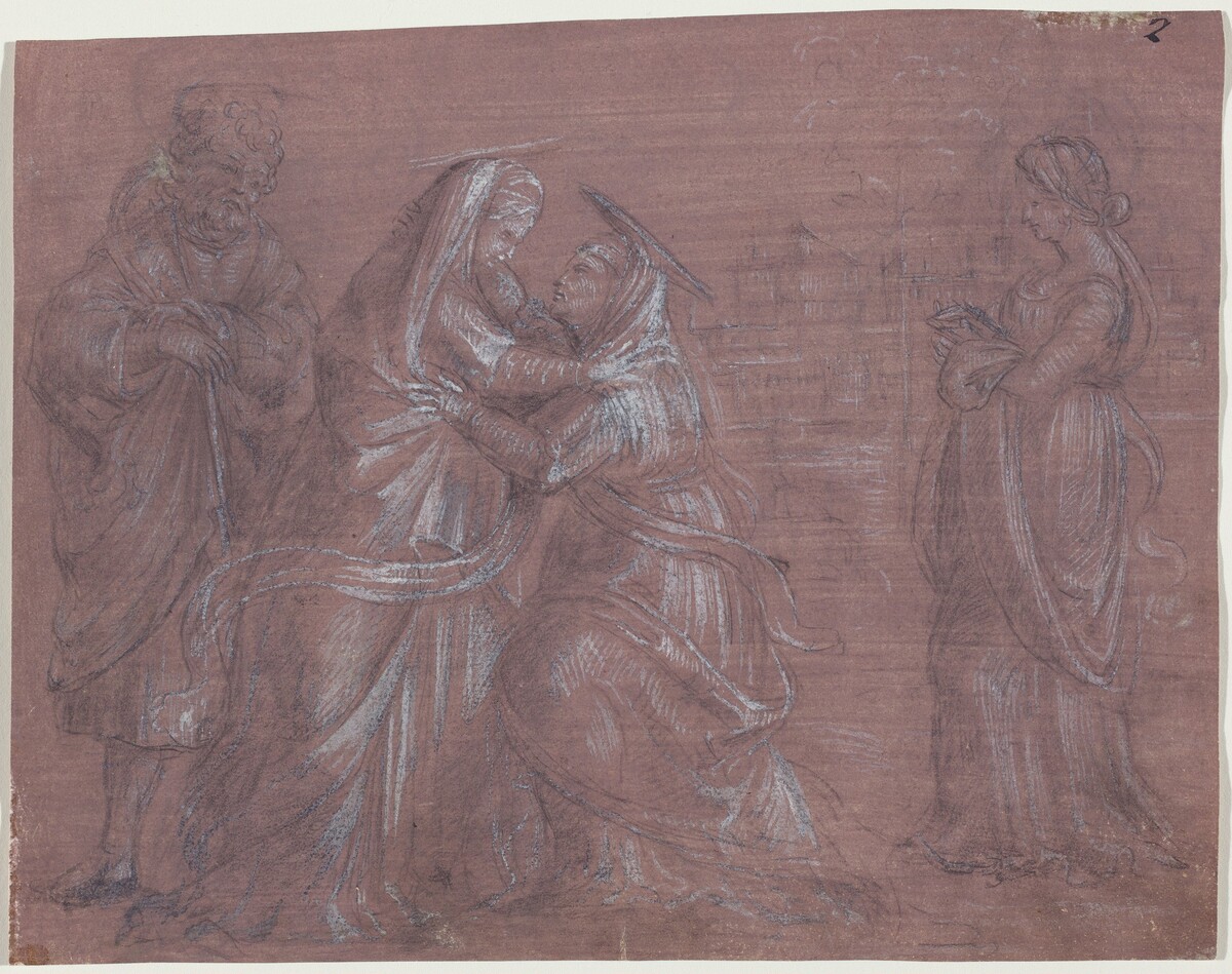 The Visitation by Italian (Florentine)