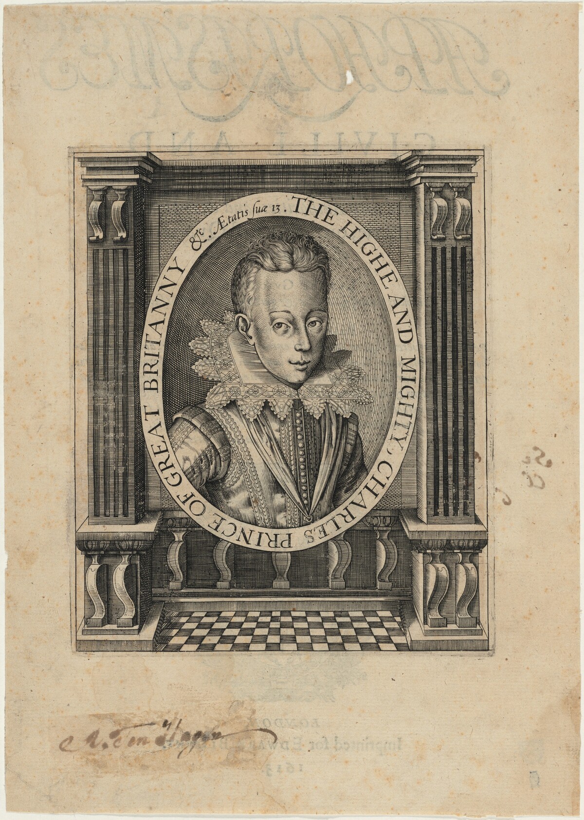 Charles I, at 13 Years of Age by Unknown Artist