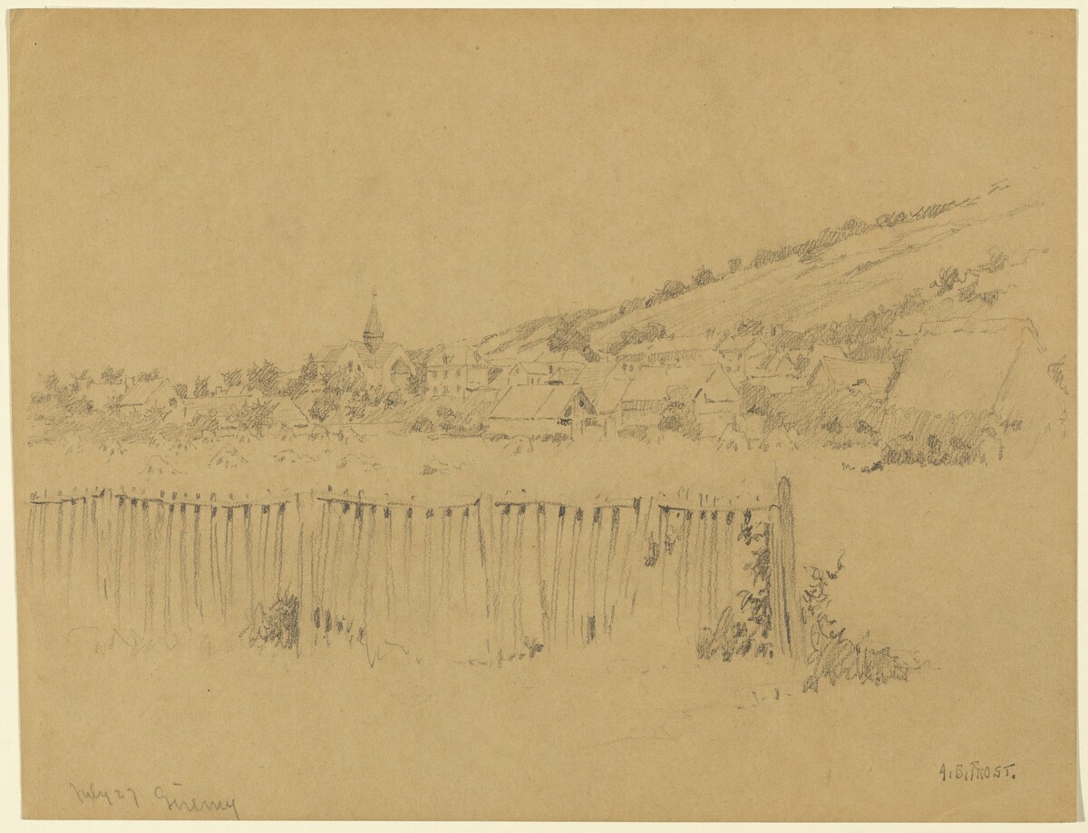 View of Giverny by Arthur B. Frost