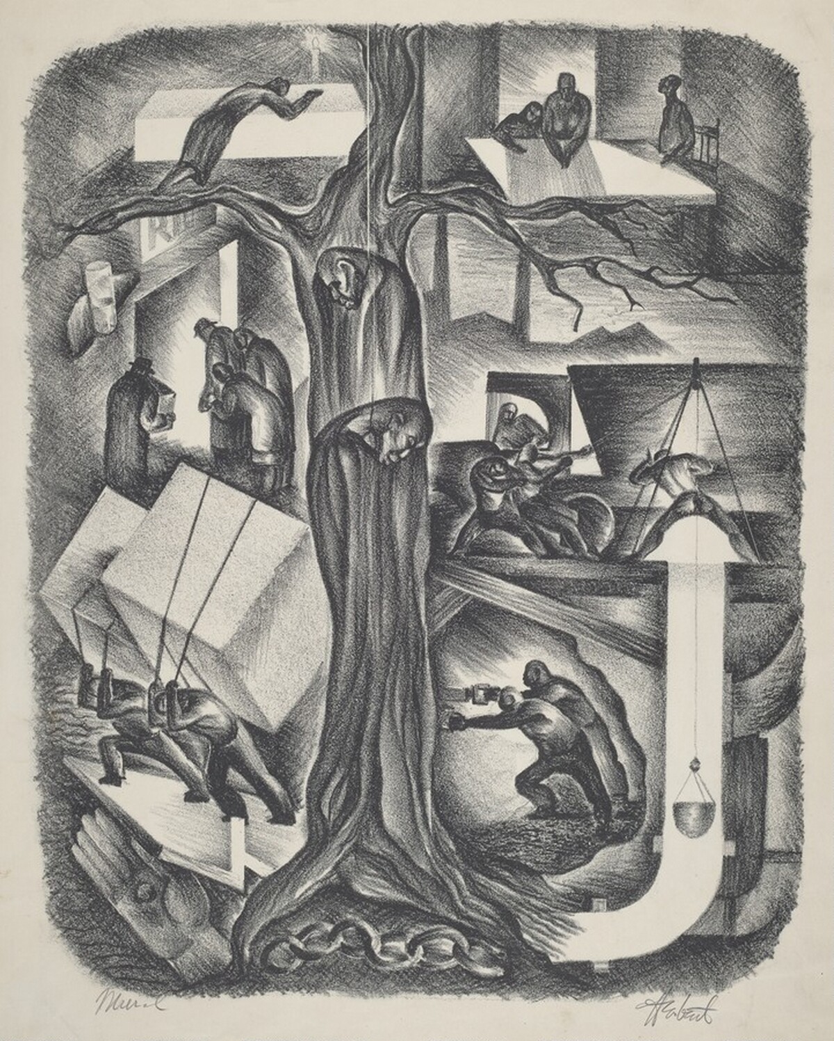 Mural by Herbert Silberman