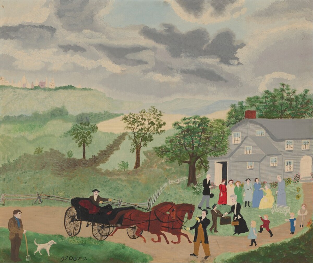 Grandma Going to the Big City by Anna Mary Robertson (Grandma) Moses