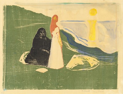 Two Women on the Shore