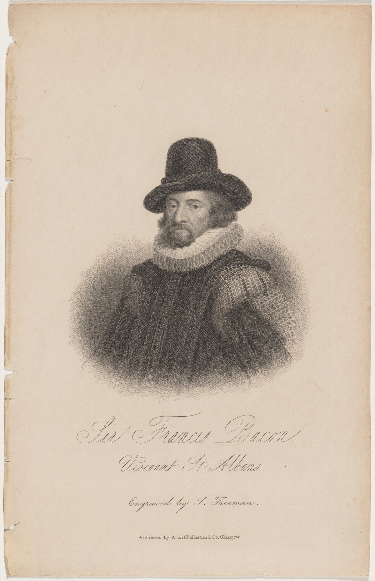 Sir Francis Bacon by Samuel Freeman