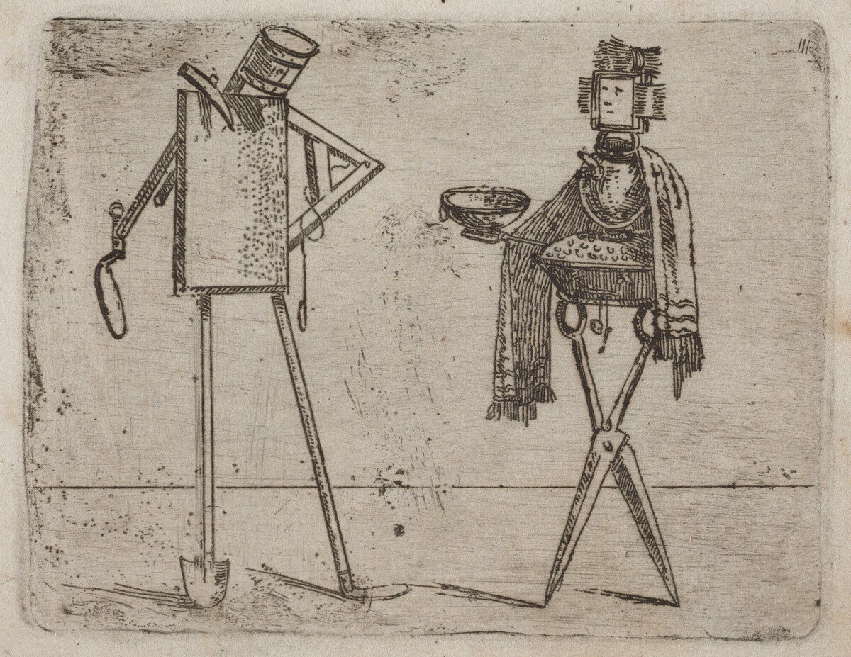From "Bizzarie di varie Figure" by Giovanni Battista Bracelli