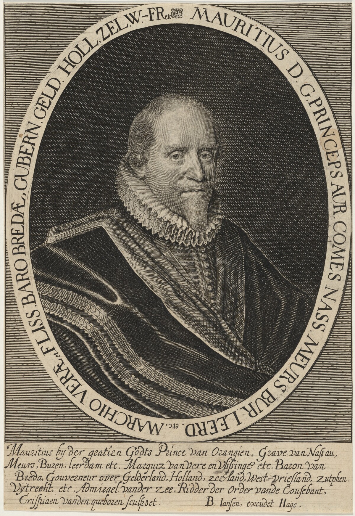 Maurice, Prince of Orange by Crispyn van den Queboorn