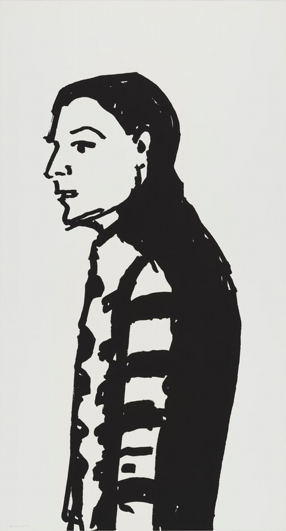 Shopper 9 by Alex Katz