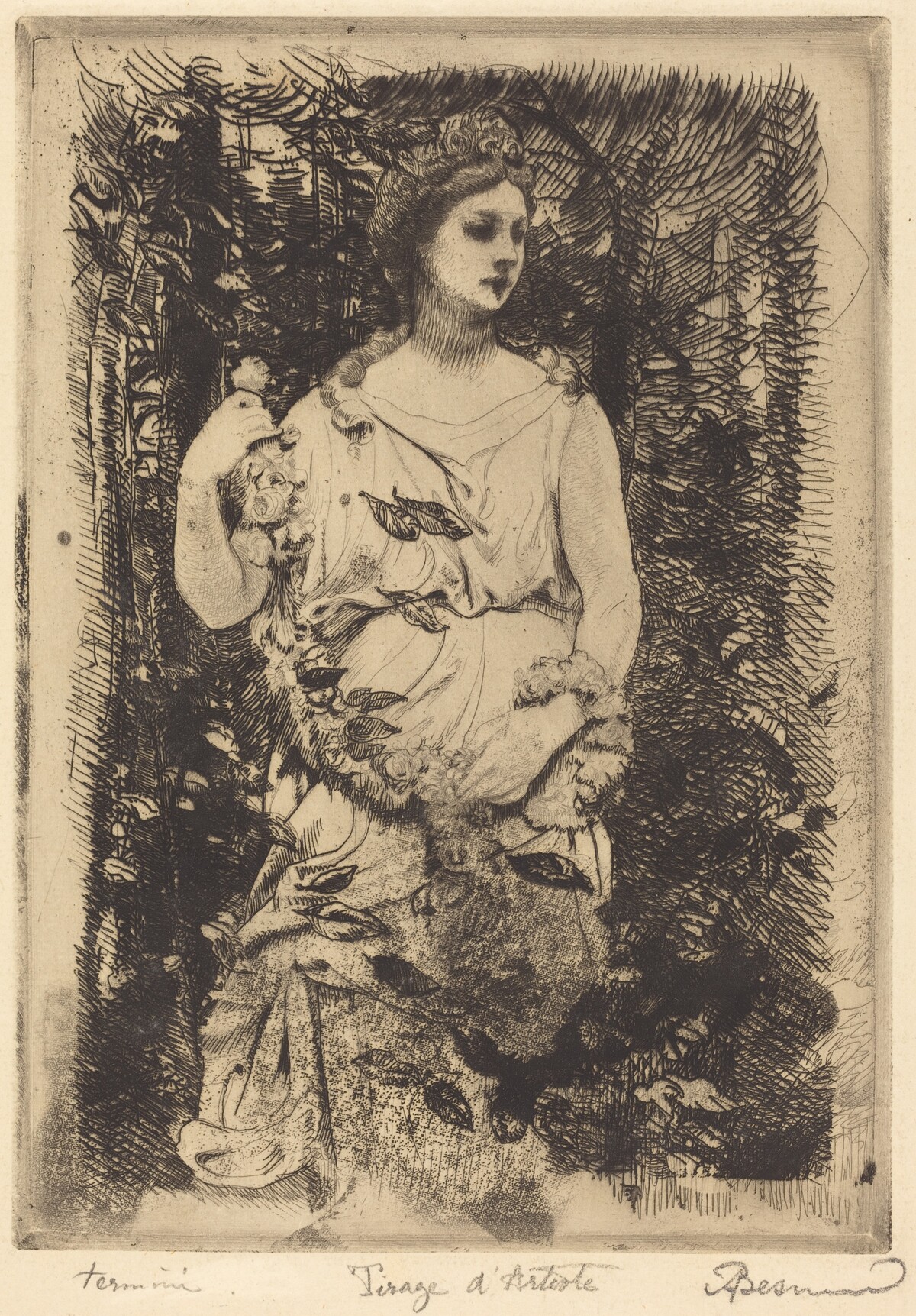 La Flore de le Gros by Albert Besnard