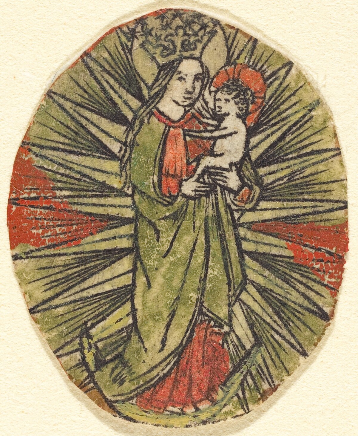 Madonna and Child by German 15th Century