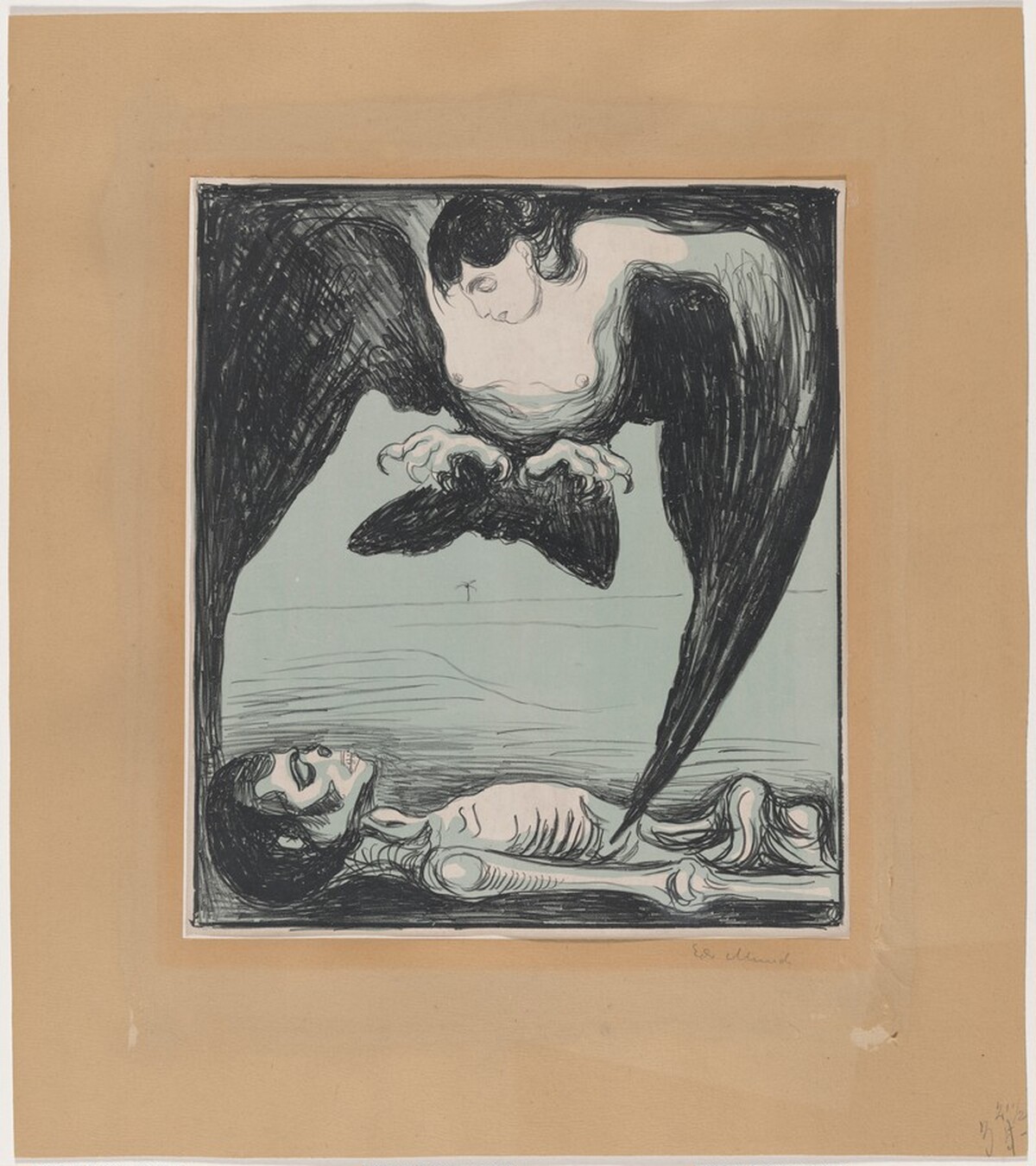 Harpy by Edvard Munch