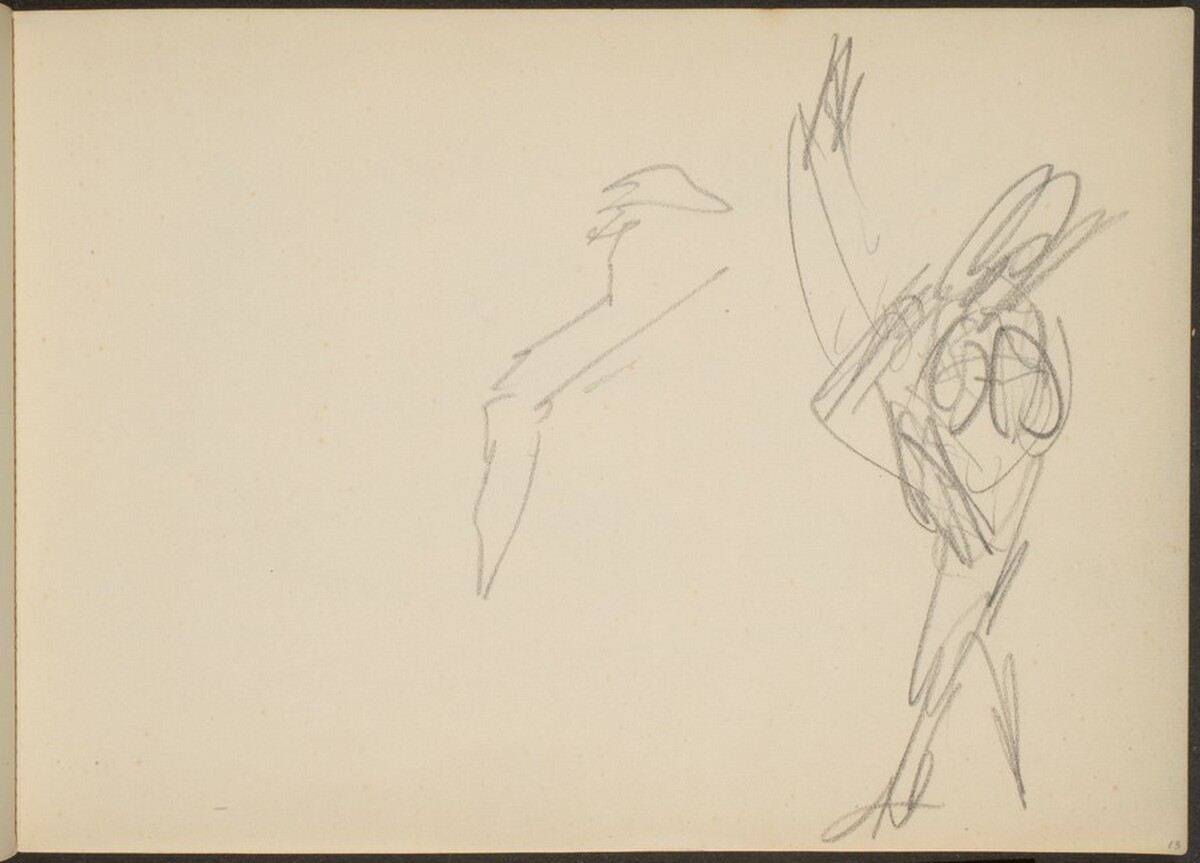 Tanzende Figur (Dancing Figure) [p. 13] by Max Beckmann