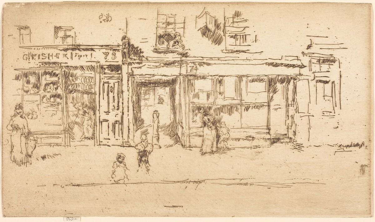 York Street, Westminster by James McNeill Whistler