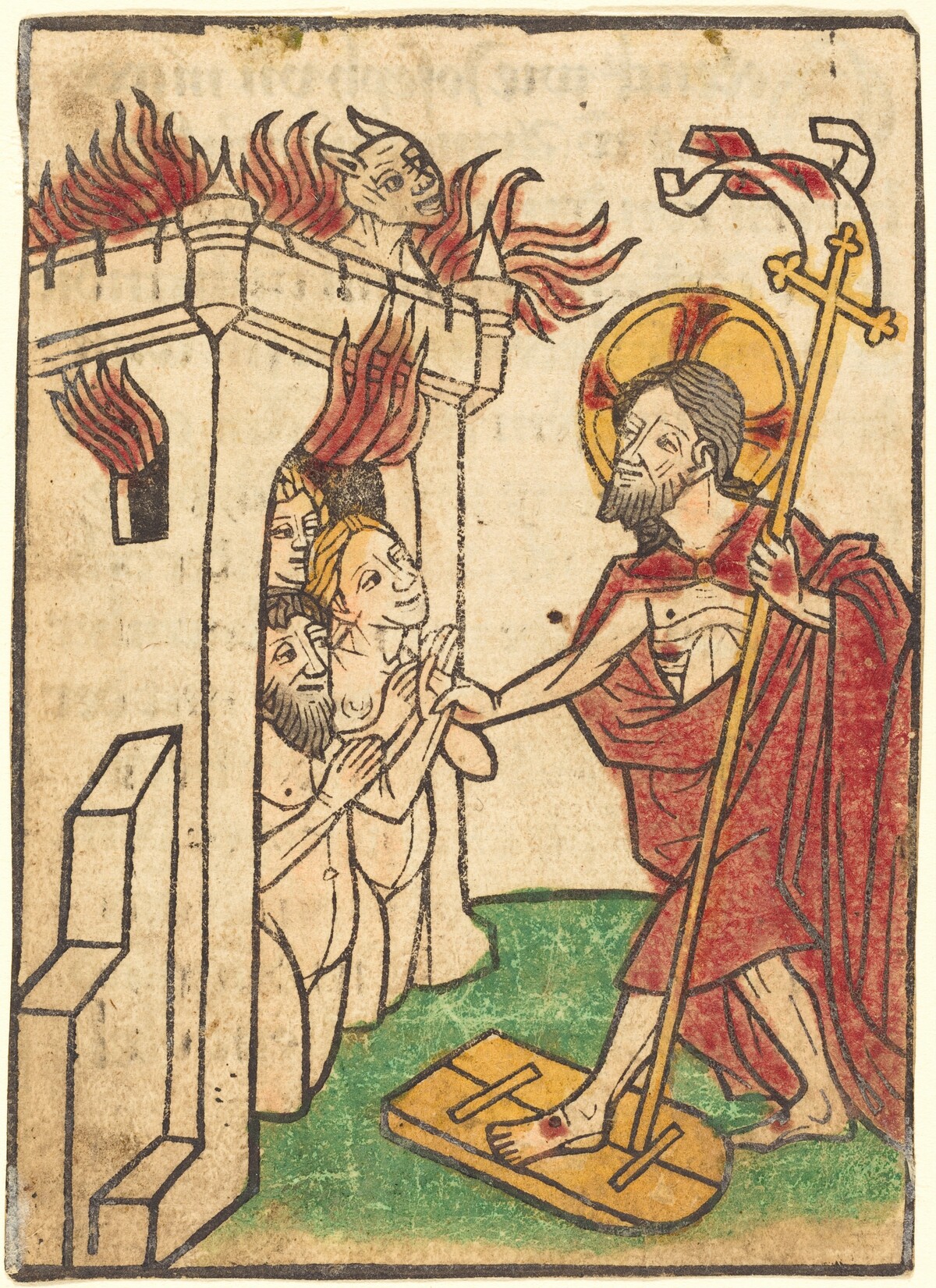Christ in Limbo by Ludwig of Ulm