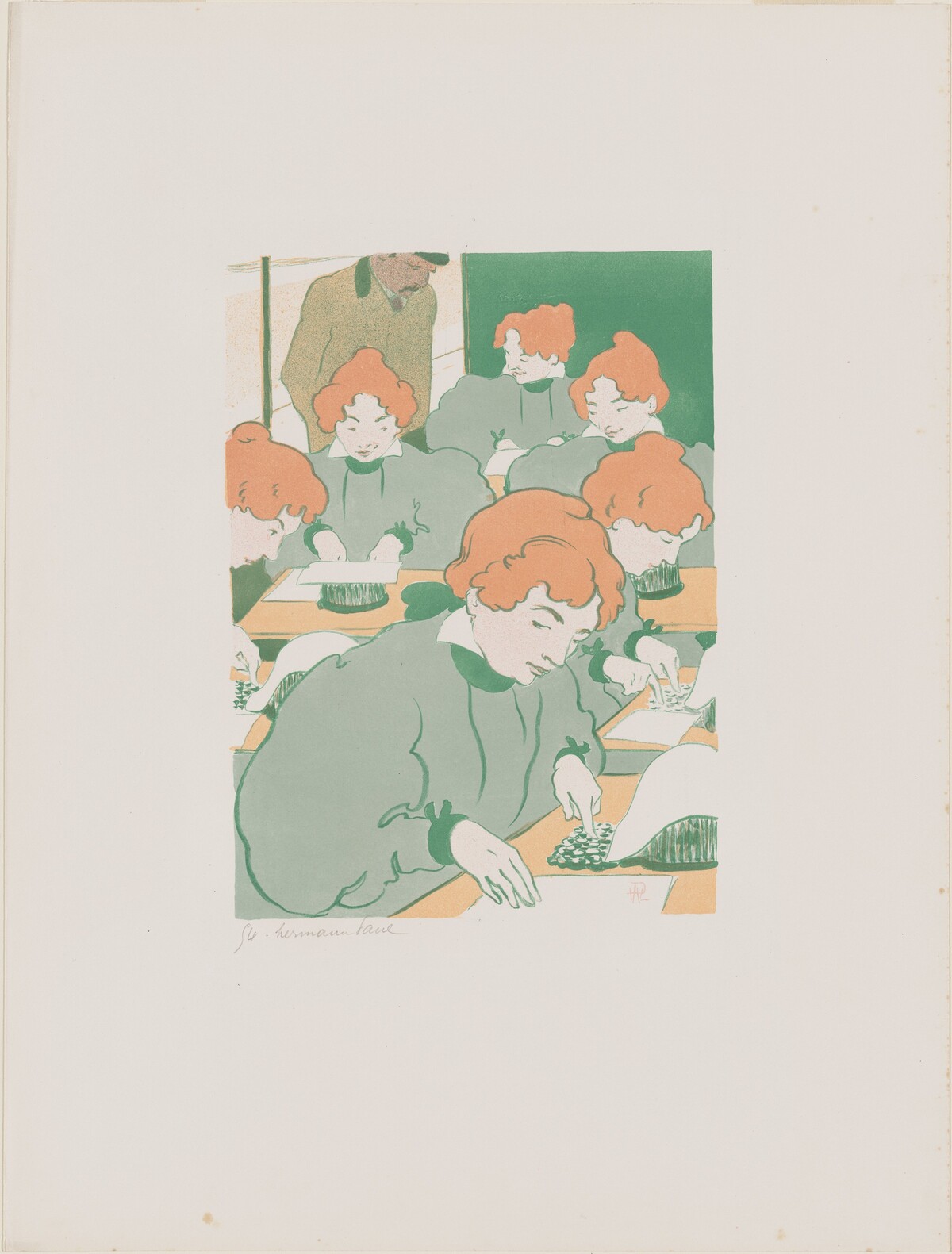 Les petits machines à écrire by Hermann-Paul