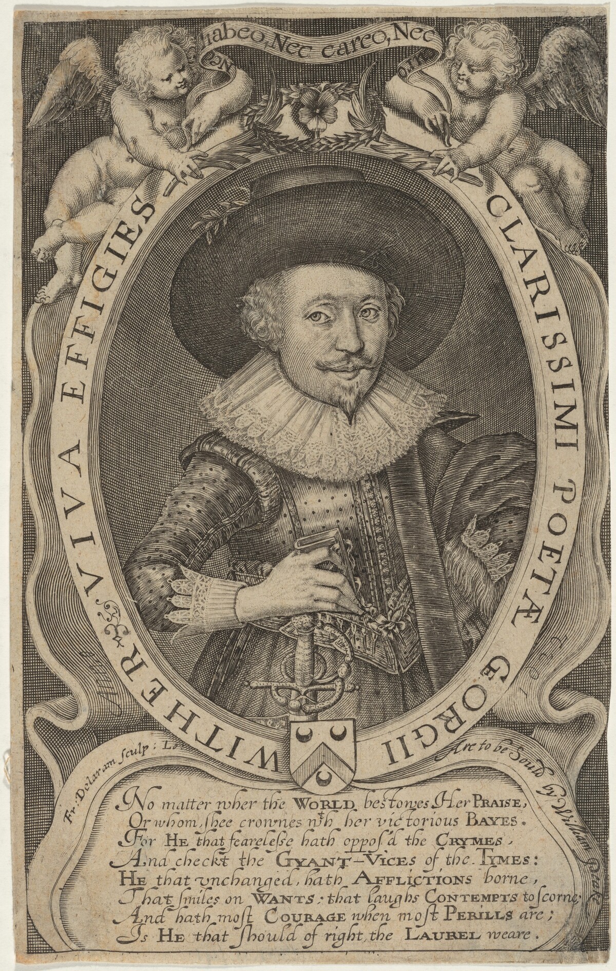Georgii Wither (George Wither) by Francis Delaram