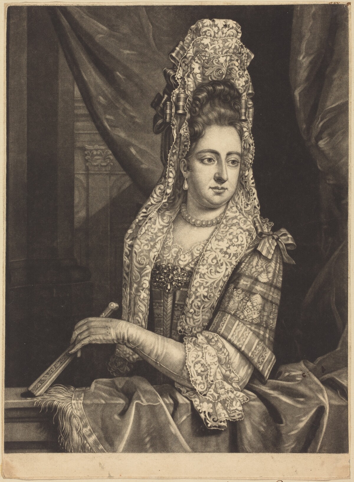 Queen Mary by John Smith after Jan van der Vaart