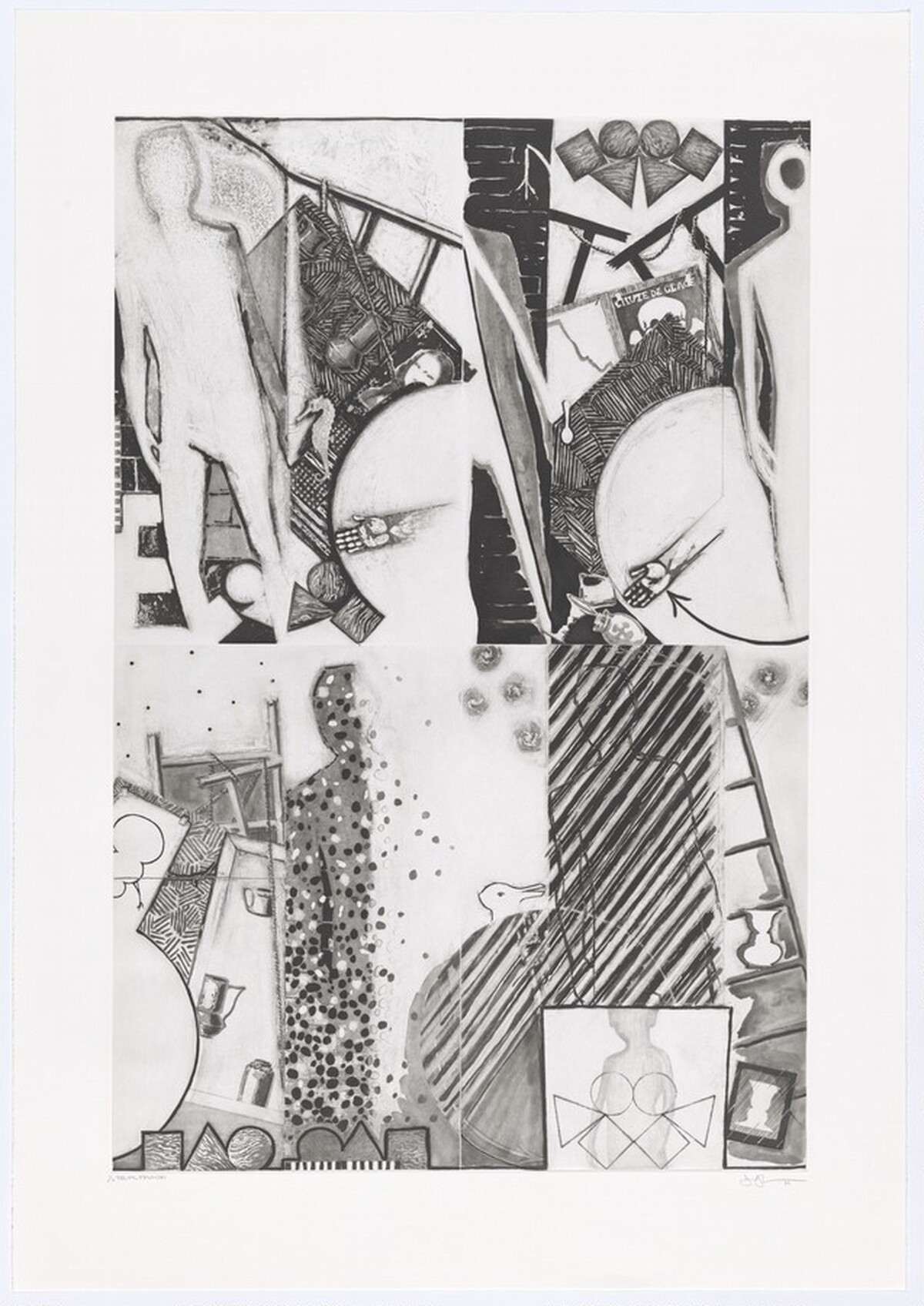 The Seasons [trial proof] by Jasper Johns