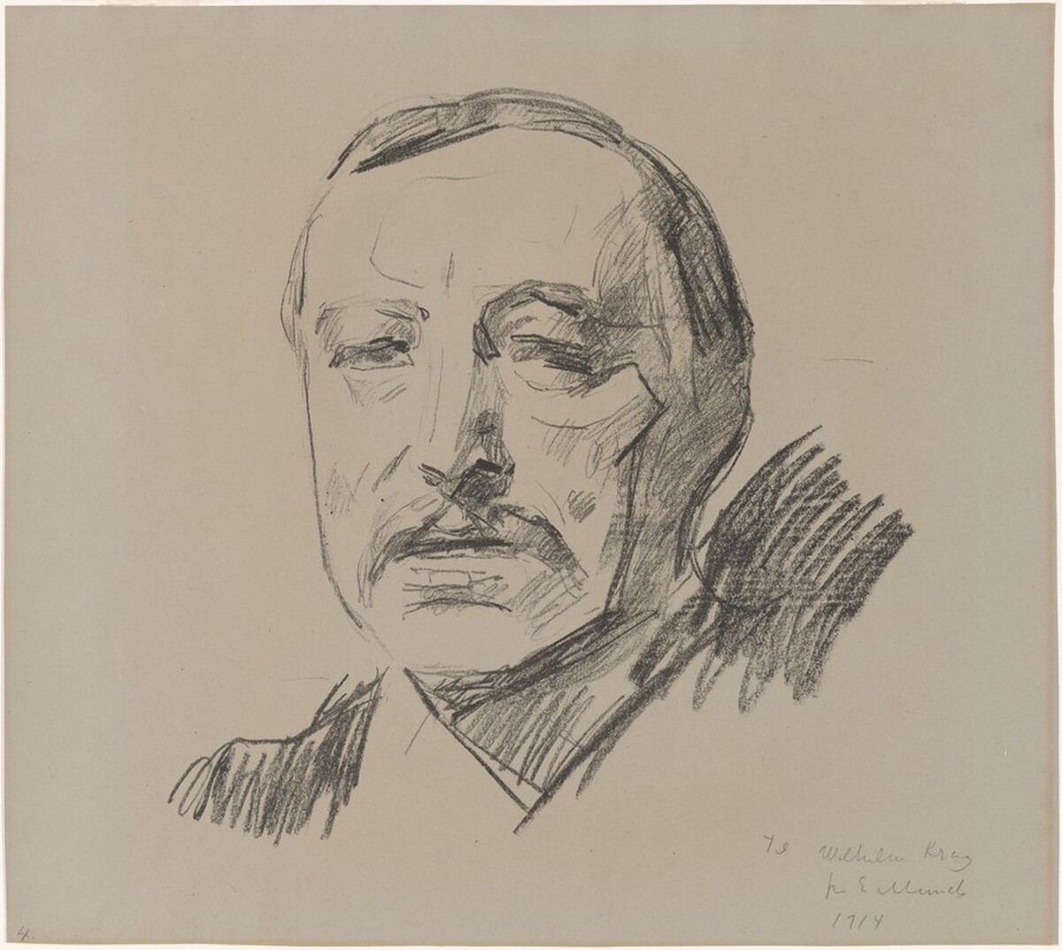 Torvald Stang II by Edvard Munch