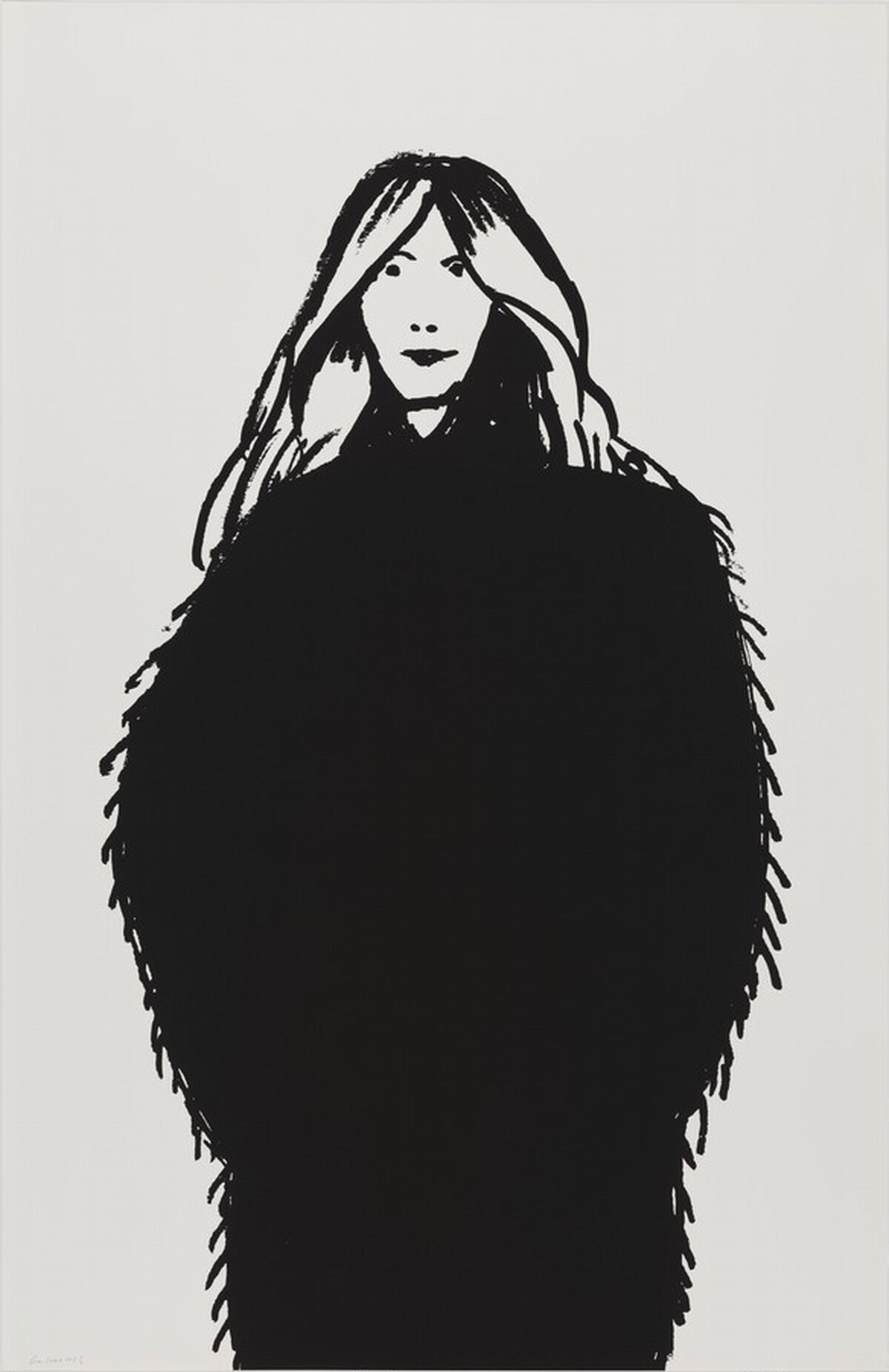 Shopper 17 by Alex Katz