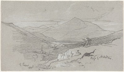 Mountainous View from Antrodoco