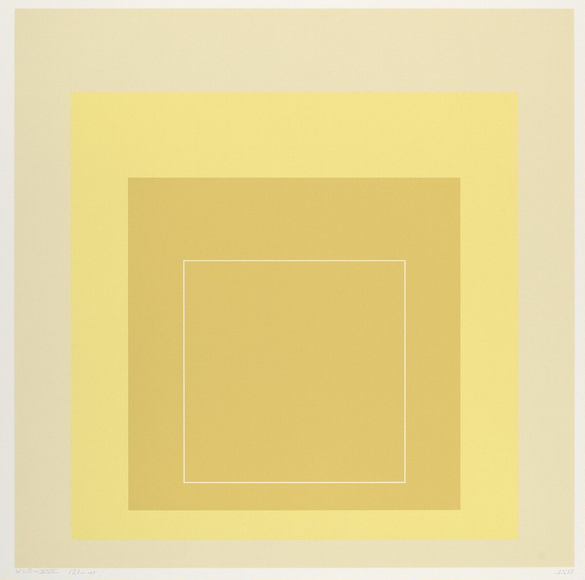 WLS XVII by Josef Albers