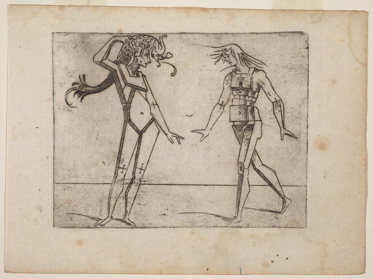 From "Bizzarie di varie Figure" by Giovanni Battista Bracelli