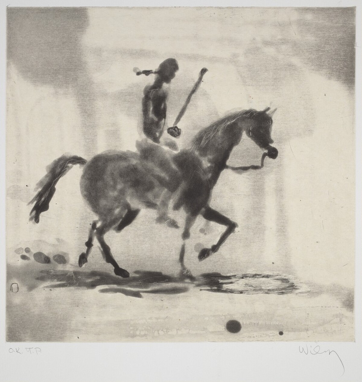 Equestrian by William T. Wiley