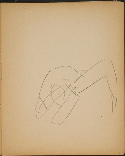 Begonnene Studie (Sketch) [p. 27]