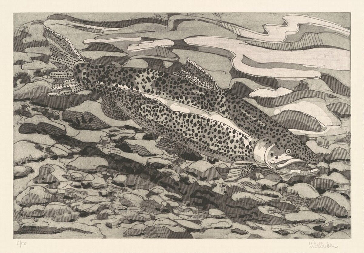 Brown Trout by Neil Welliver